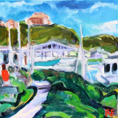 Boat Shed, Vallejo by Richard Fox