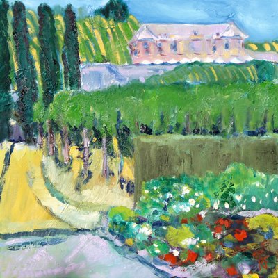 Chateau on the Hill by Richard Fox