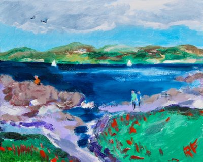Late Afternoon, Monterey by Richard Fox