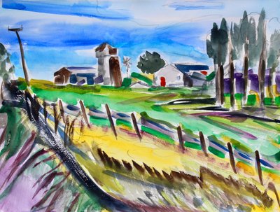 The Abandoned Farm by Richard Fox