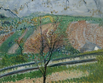 Rack Railway on the Kahlenberg, 1907 by Richard Gerstl