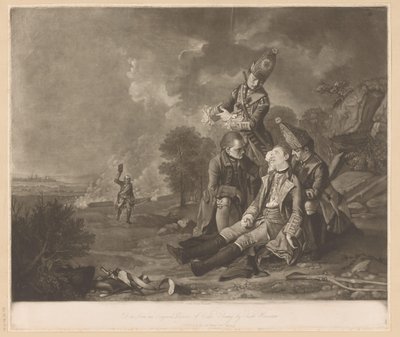 Death of James Wolfe by Richard Houston