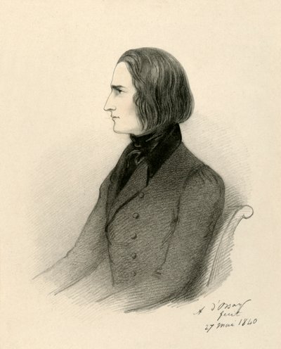 F. Liszt by Richard James Lane