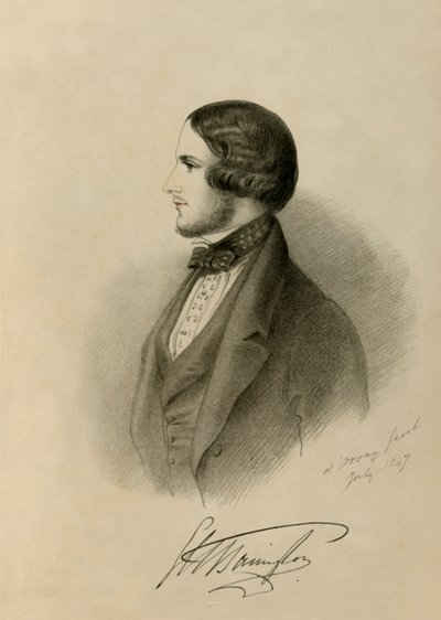 George Barrington, 1847 by Richard James Lane