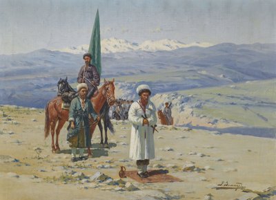Imam Shamil in the Caucasus by Richard Karl Sommer