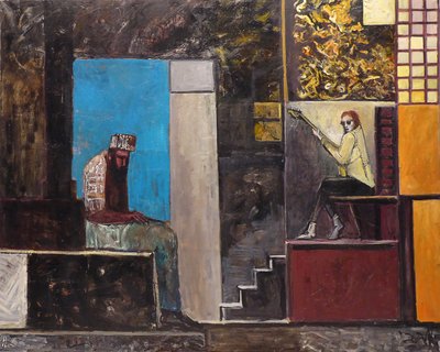 David and Saul by Richard Mcbee
