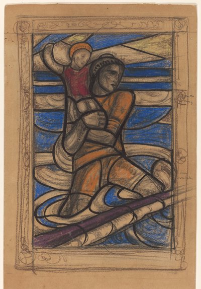 St. Christopher by Richard Nicolaüs Roland Holst