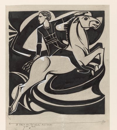 Man on Horseback by Richard Nicolaüs Roland Holst