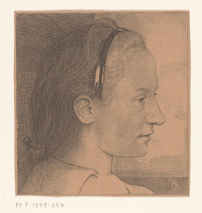 Portrait of Heleen Burgers by Richard Nicolaüs Roland Holst