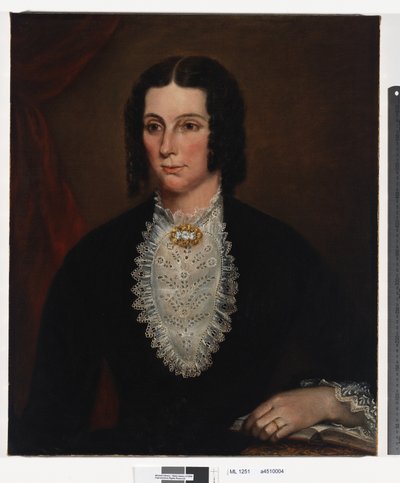 Portrait of Sarah Scarvell, née Redmond by Richard Noble