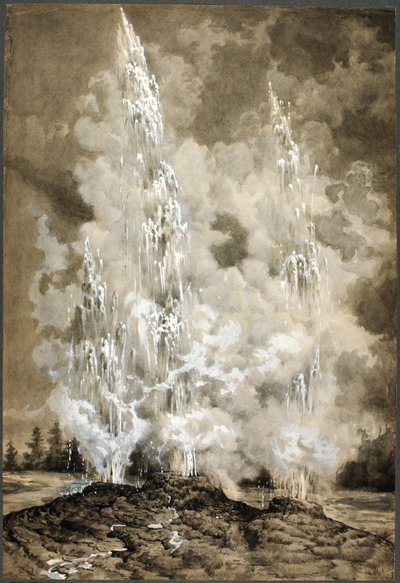 Yellowstone Geyser by Richard Norris Brooke