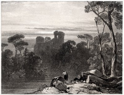 Bothwell Castle by Richard Parkes Bonington