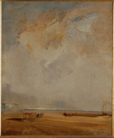 Coast in Normandy by Richard Parkes Bonington