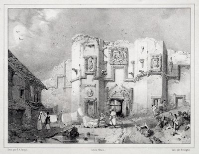 Old Gateway at Stirling by Richard Parkes Bonington