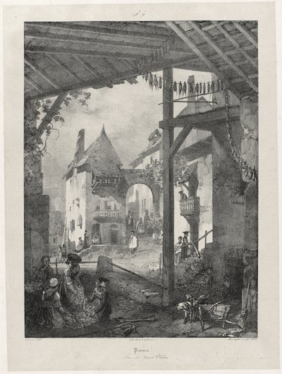 Pesmes by Richard Parkes Bonington