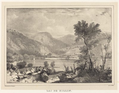 Lake Killin by Richard Parkes Bonington after Francois Alexandre Pernot