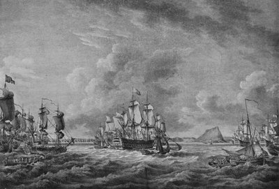 Howe at Gibraltar by Richard Paton