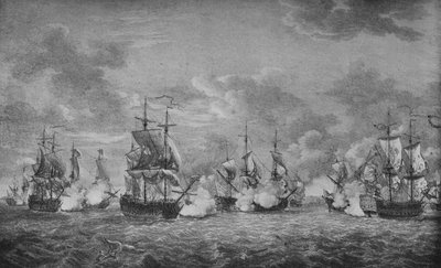 The Battle of Cap-Français, c1760 by Richard Paton