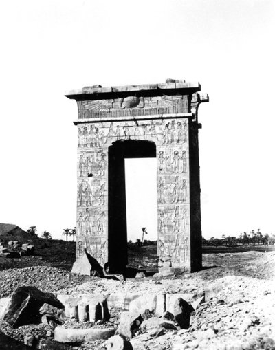 Temple Arch at Karnak, Egypt by Richard Phene Spiers