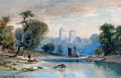 Killgaren Castle, S Wales by Richard Principal Leitch