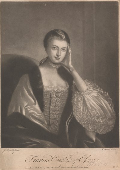 Frances Capell (née Hanbury-Williams), Countess of Essex by Richard Purcell