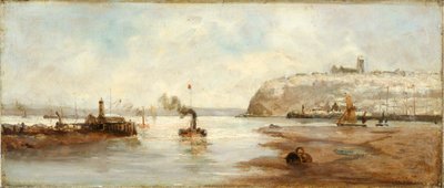 Lighthouse Outside Cardiff Docks by Richard Short