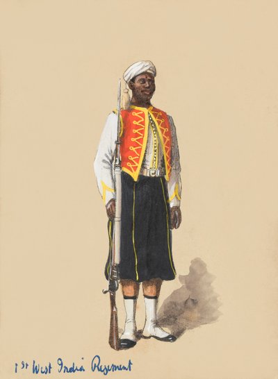 Private in Full Dress by Richard Simkin