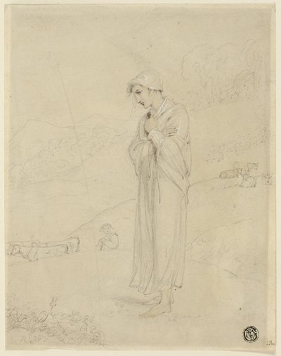 Shepherdess by Richard Westall