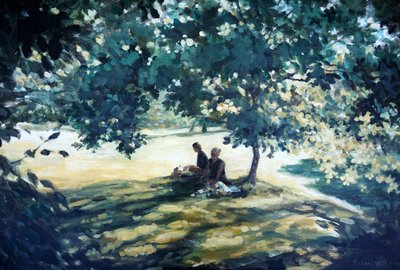 Tea in the Garden by Richard Willis