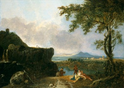 A White Monk by Richard Wilson