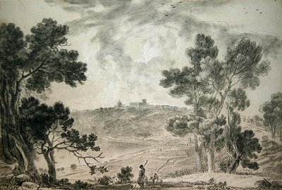 Castel Gandolfo by Richard Wilson