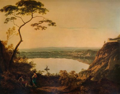 Lake of Nemi by Richard Wilson
