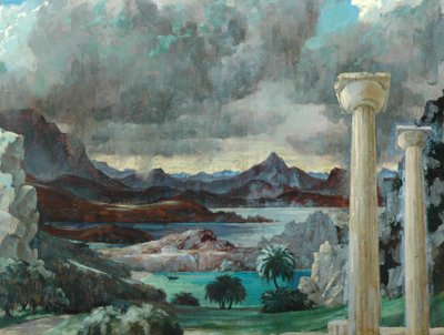 Storm over Greece by Richard Wyndham