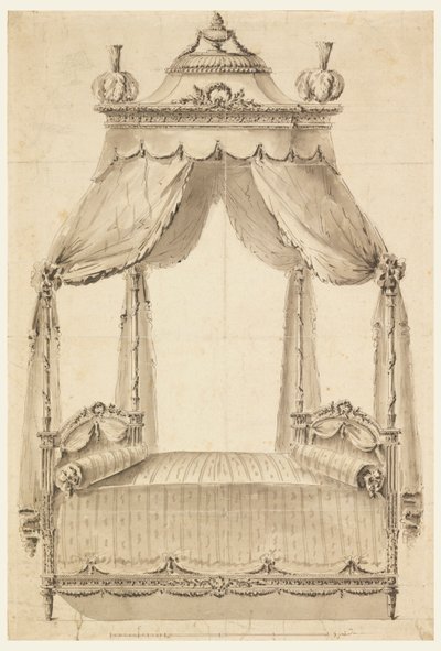 Design for a Bed by Richard de Lalonde