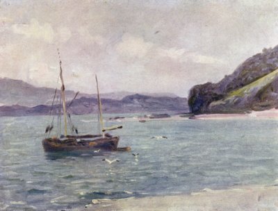 The Beach, Beaumaris by Robert (after) Fowler