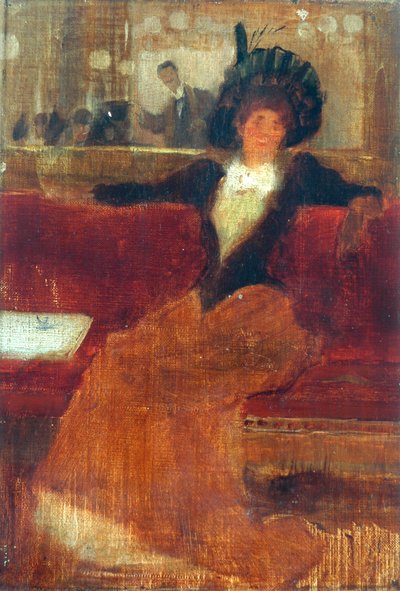 In The Cafe by Robert Atkinson