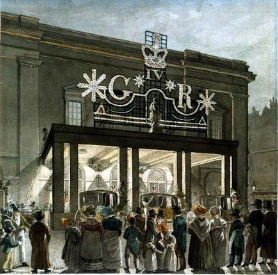 Theatre Royal, Drury Lane by Robert Blemell Schnebbelie