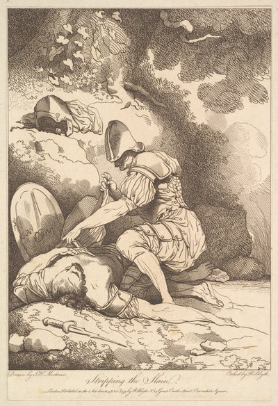 Stripping the Slain, November 15, 1779 by Robert Blyth