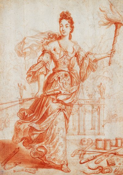 An Allegory of Fire by Robert Bonnart