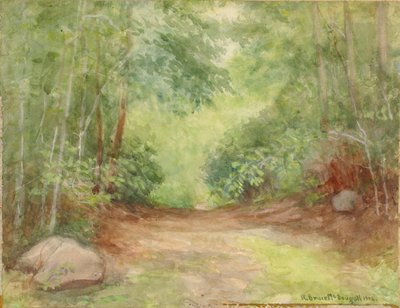 Untitled (Forest Scene) by Robert Bruce McDougall