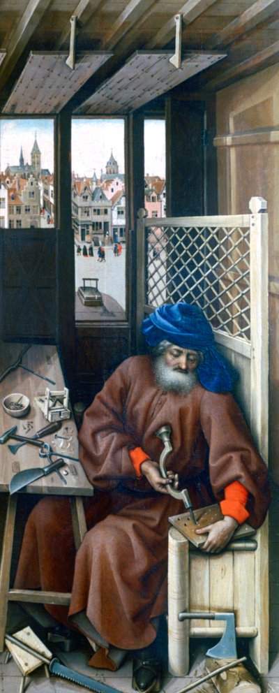 St Joseph by Robert Campin