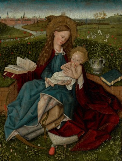 The Madonna of Humility by Robert Campin