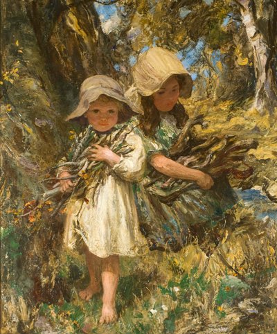 Woodland Gleaners by Robert Carrick