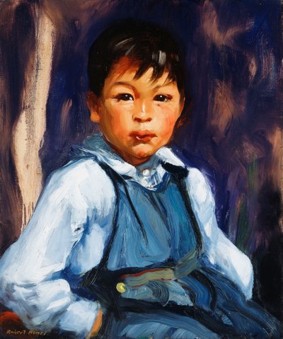 A New Mexico Boy by Robert Cozad Henri