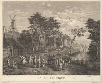 Rustic Dance by Robert Daudet
