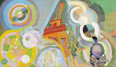 Air, Rail and Water, Study by Robert Delaunay