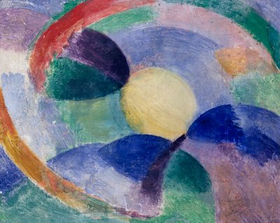 Circular Shapes, Moon by Robert Delaunay