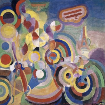 Homage to Blériot by Robert Delaunay