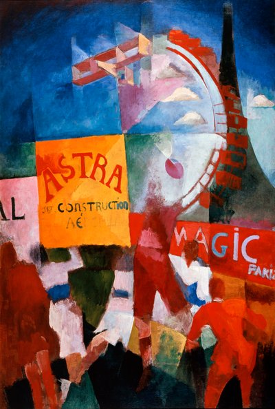 The Cardiff Team, 1913 by Robert Delaunay