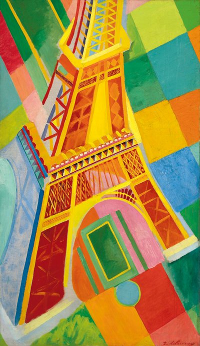 The Eiffel Tower by Robert Delaunay